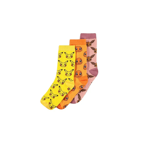 Pokemon Sport Socks (3 Pack)
